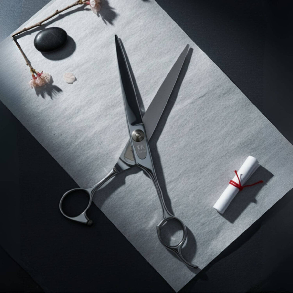 Juntetsu Cobalt Japan Mastersmith made in Tokyo hair cutting and texturizing shear kit (SKU: JUN-MTY-S70F) (SKU: JUN-MTY-C70)