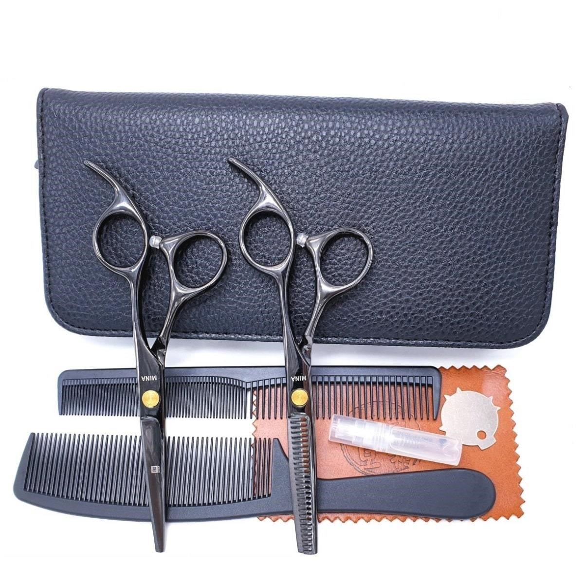 Black Diamond Hairdressing Scissor Kit - Japan Scissors
