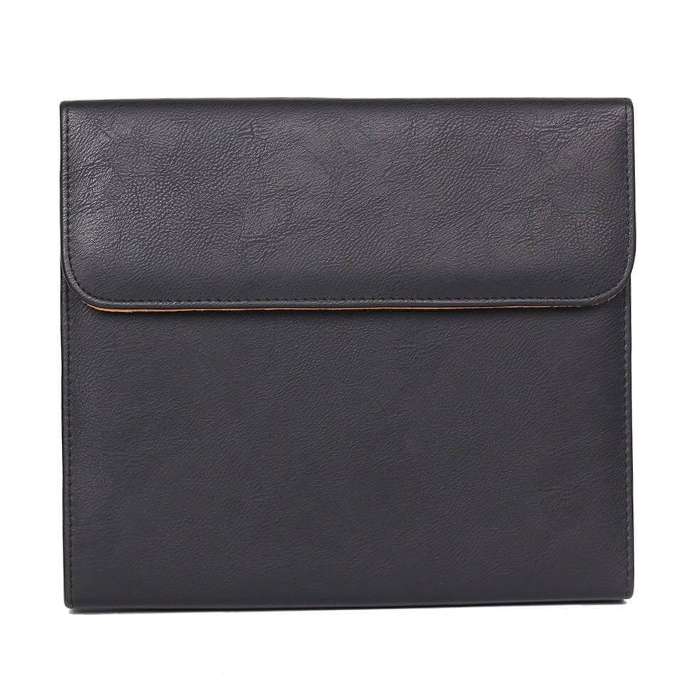 Premium JP Leather Scissor Case: 10 Piece Scissor Protector in - Leather Pouch For Hair Stylists &amp; Barbers