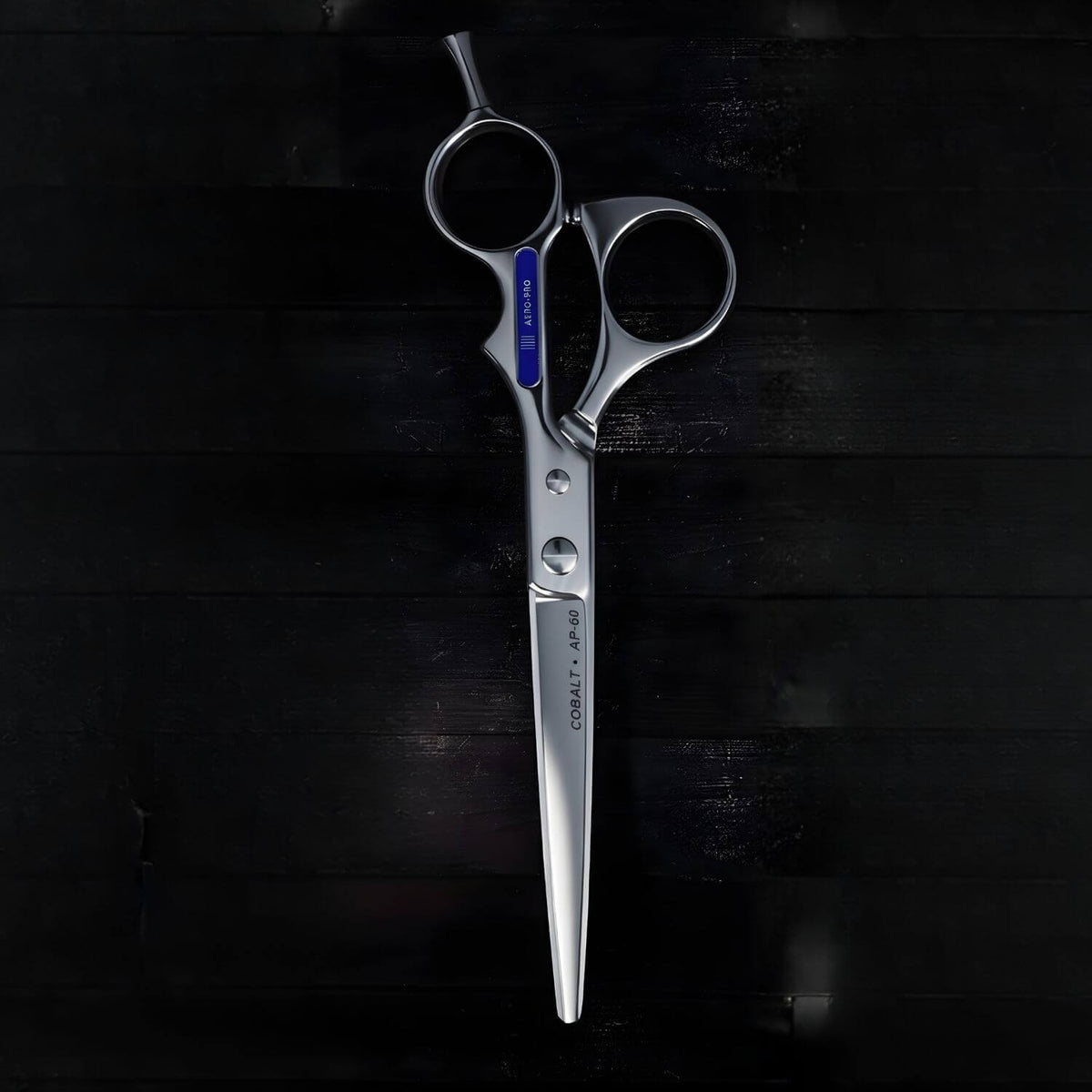 Juntetsu Aero Pro Hair Cutting &amp; Thinning Scissor &amp; Texturizing Shear Set - Cutting Scissor Close Up (SKU: JUN-APS-5530)