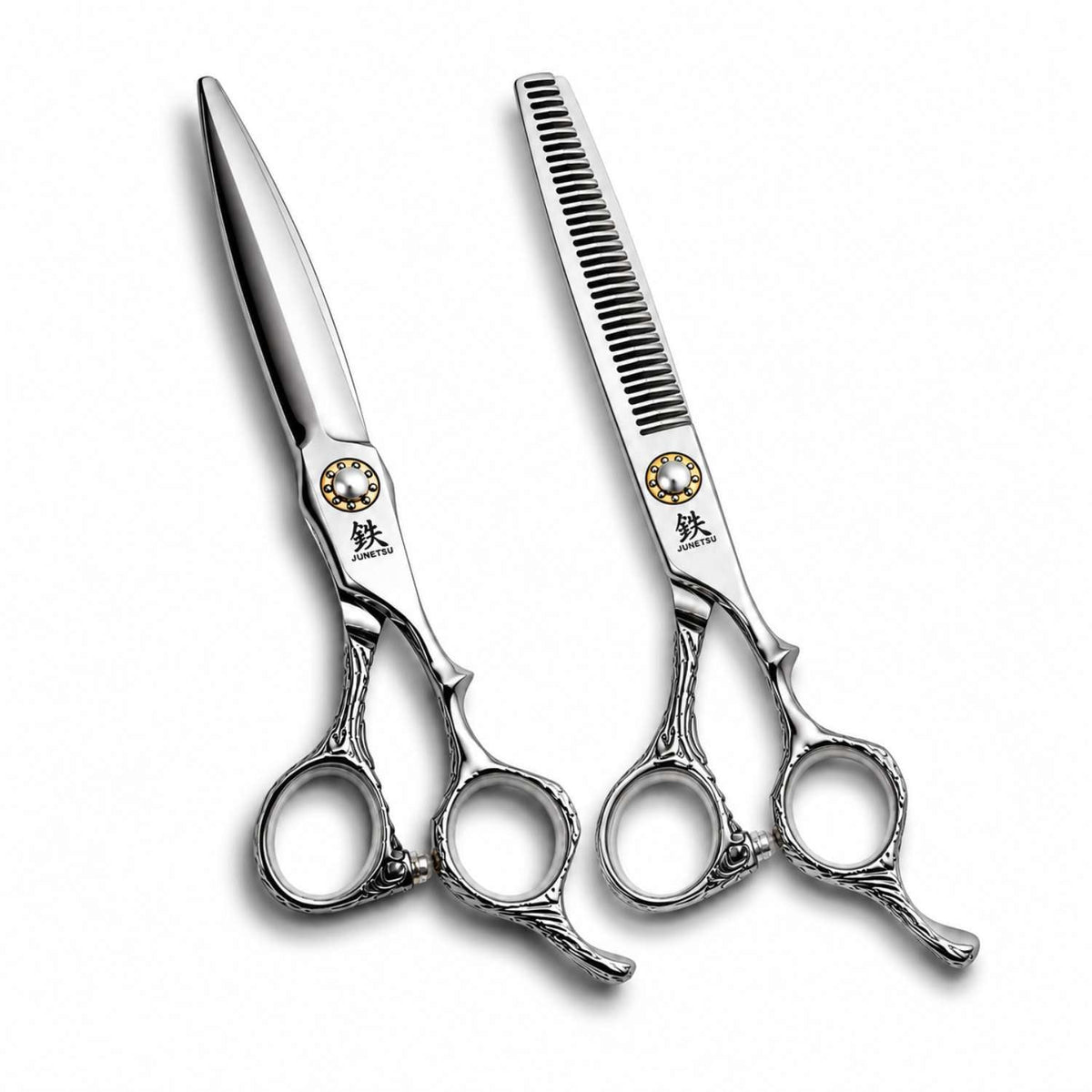 JUN-KEN-S575 — Juntetsu Kenshi Cutting &amp; Texturizing Shear Set