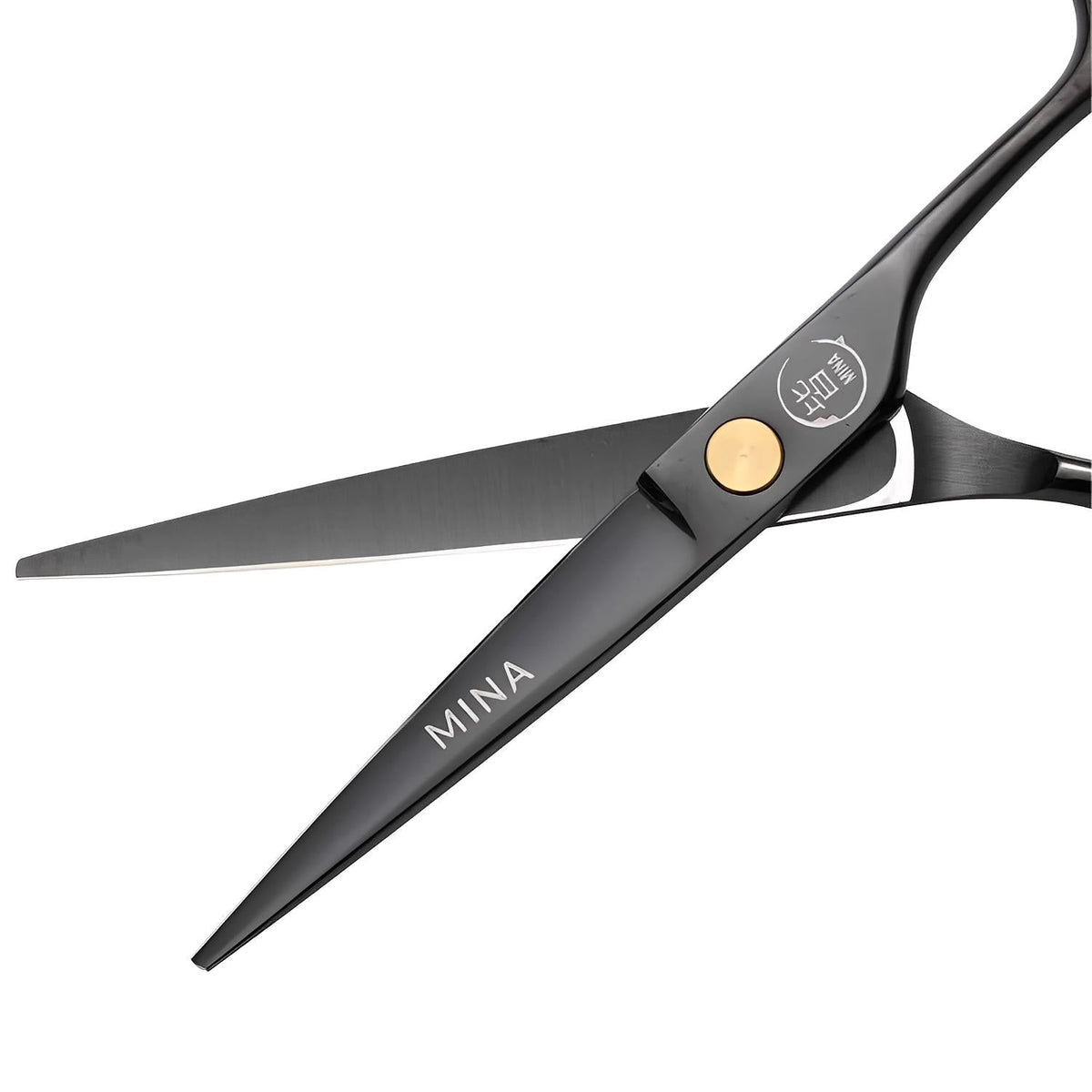 Mina Black Diamond Hairdressing Scissor Kit (SKU: MIN-BDMD-S55)
