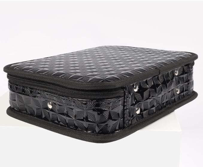 Hairdressing Scissor Toolbox: Protect Shears &amp; Hair Tools in - Leather Pouch For Hair Stylists &amp; Barbers