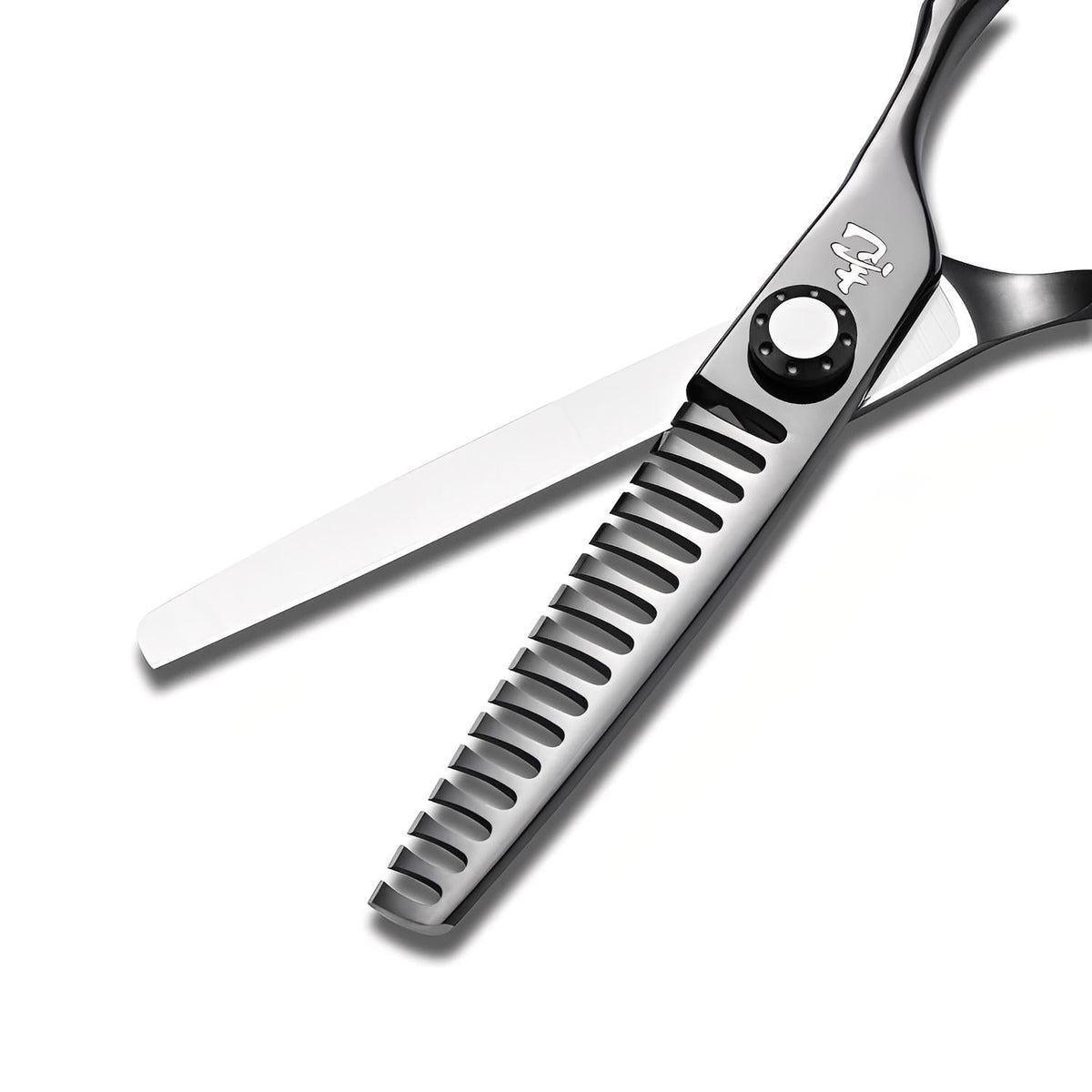 Ichiro Premium Series: Tsuki VG10 Black Texturizing Scissors (SKU: ICH-TSK-TXT)