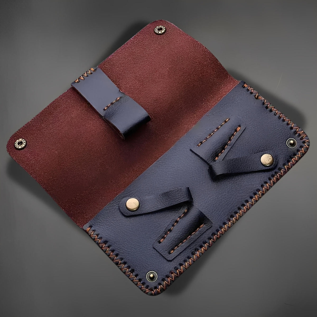 Juntetsu Artisan Soft-Leather Case - 2 Professional (SKU: JUN-SOFT-2PC)