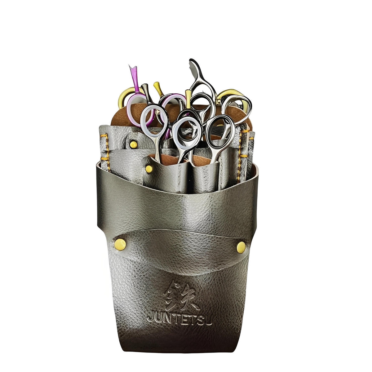 Juntetsu Classic Brown Leather Holster - 5 Professional (SKU: JUN-CLSC-5PC)