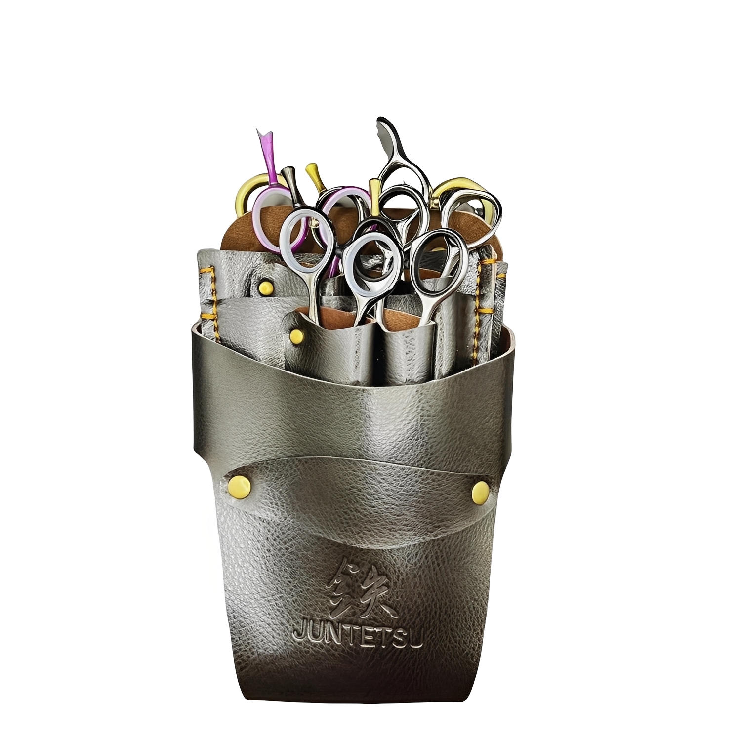 Juntetsu Classic Brown Leather Holster - 5 Professional (SKU: JUN-CLSC-5PC)