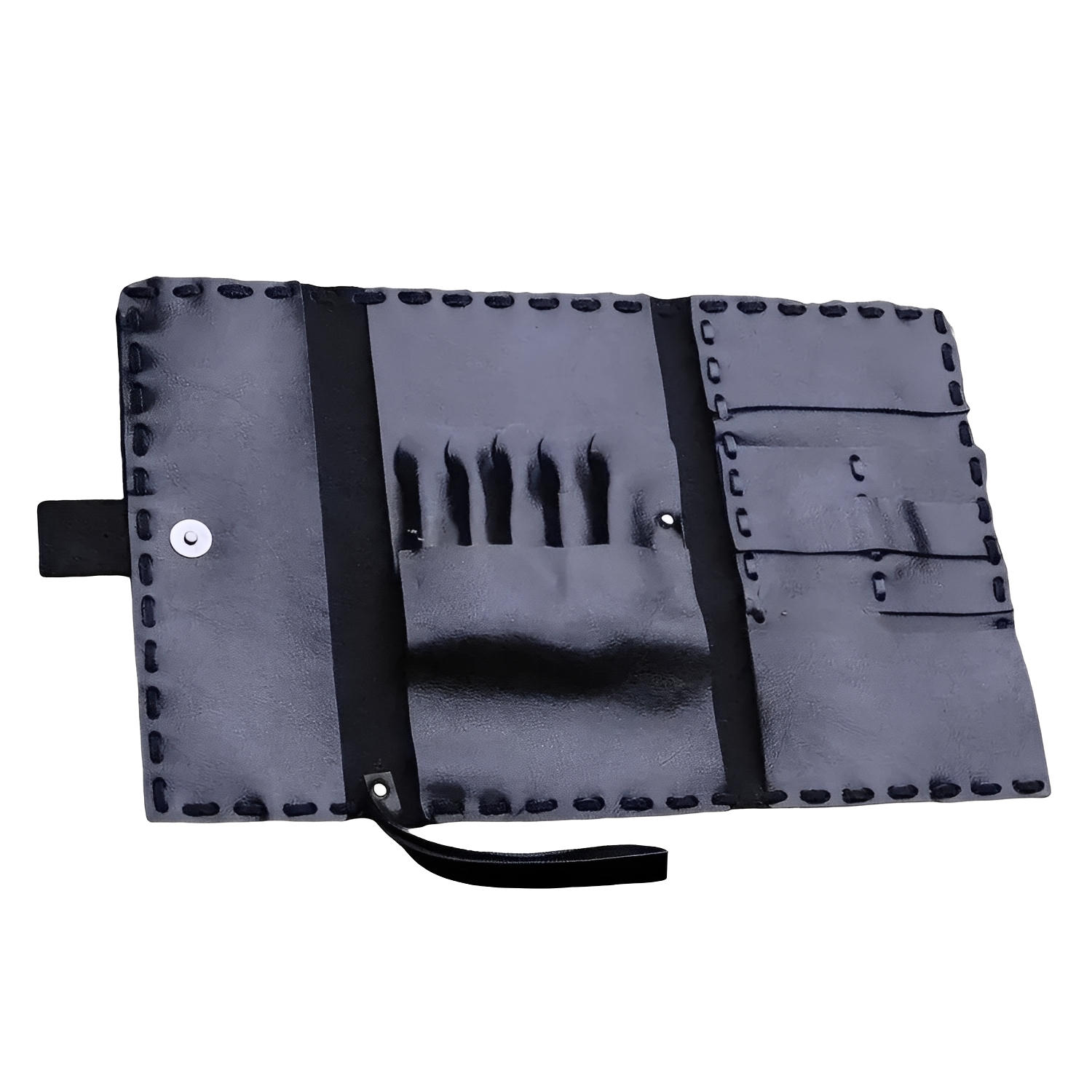 Juntetsu Heritage Leather Laced Wallet: Protects 4 Scissors (SKU: JUN-JUNTETSU-HER-WOV-4PC)