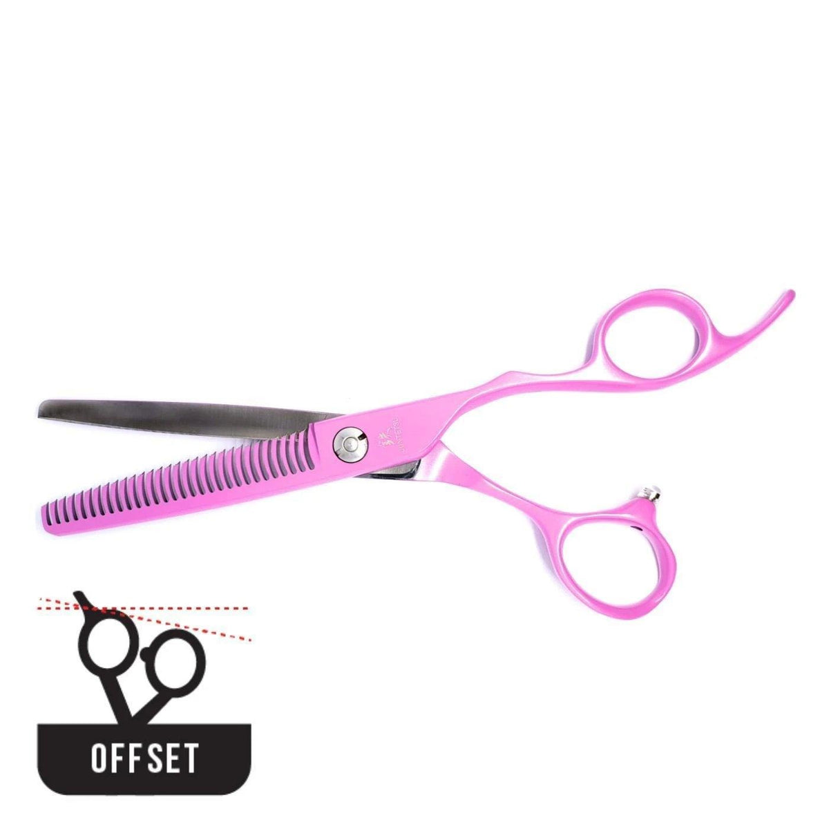 Juntetsu Pink Cutting &amp; Thinning Scissors Set - Japan Scissors