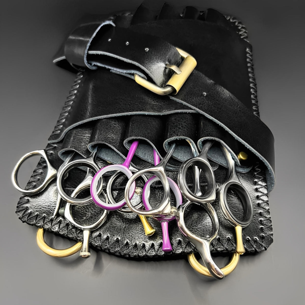 Juntetsu Shadow Belt Holster - 5 Pocket Professional (SKU: JUN-SHDW-5PC)