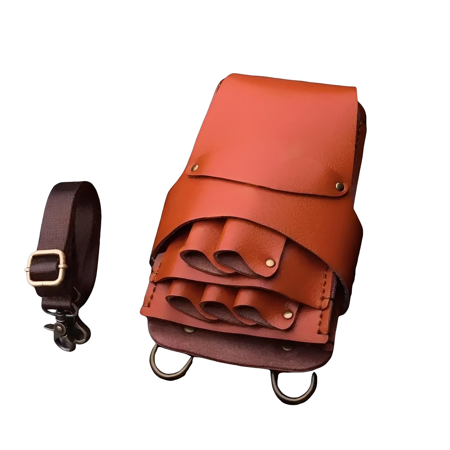 Juntetsu Tabi Classic Holster - 5 Professional Scissors (SKU: JUN-TABI-5PC)