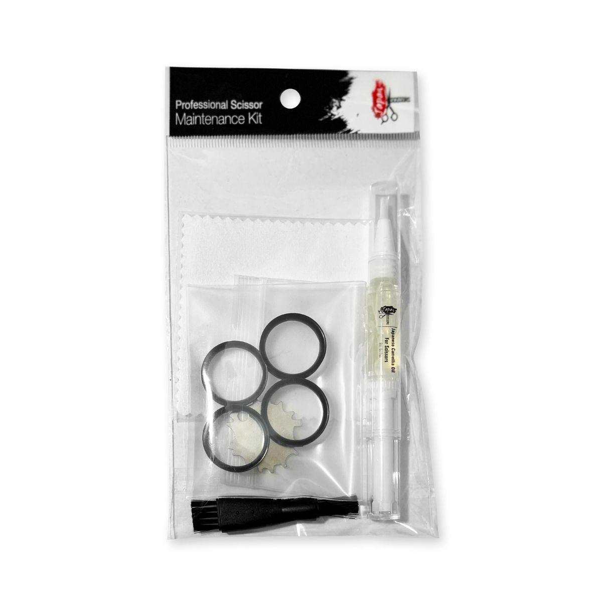 Maintenance Kit: Clean, Oil &amp; Fix Hair Scissors in - For Hair Stylists &amp; Barbers