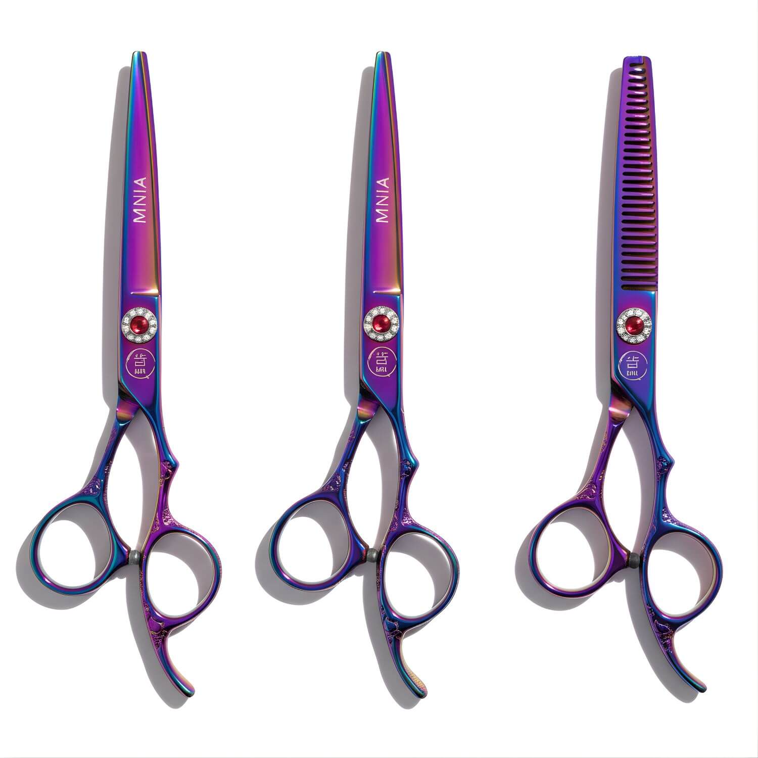 Mina Rainbow II Master Scissor Set (SKU: MIN-RNB-RM606055)