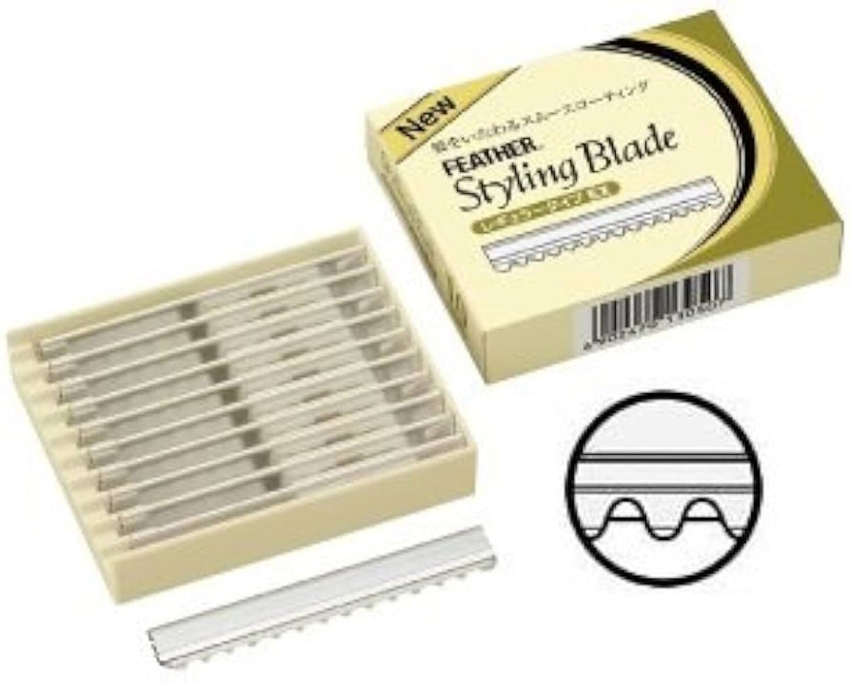 Feather Standard Regular Styling Blades Carton (50 Blades)