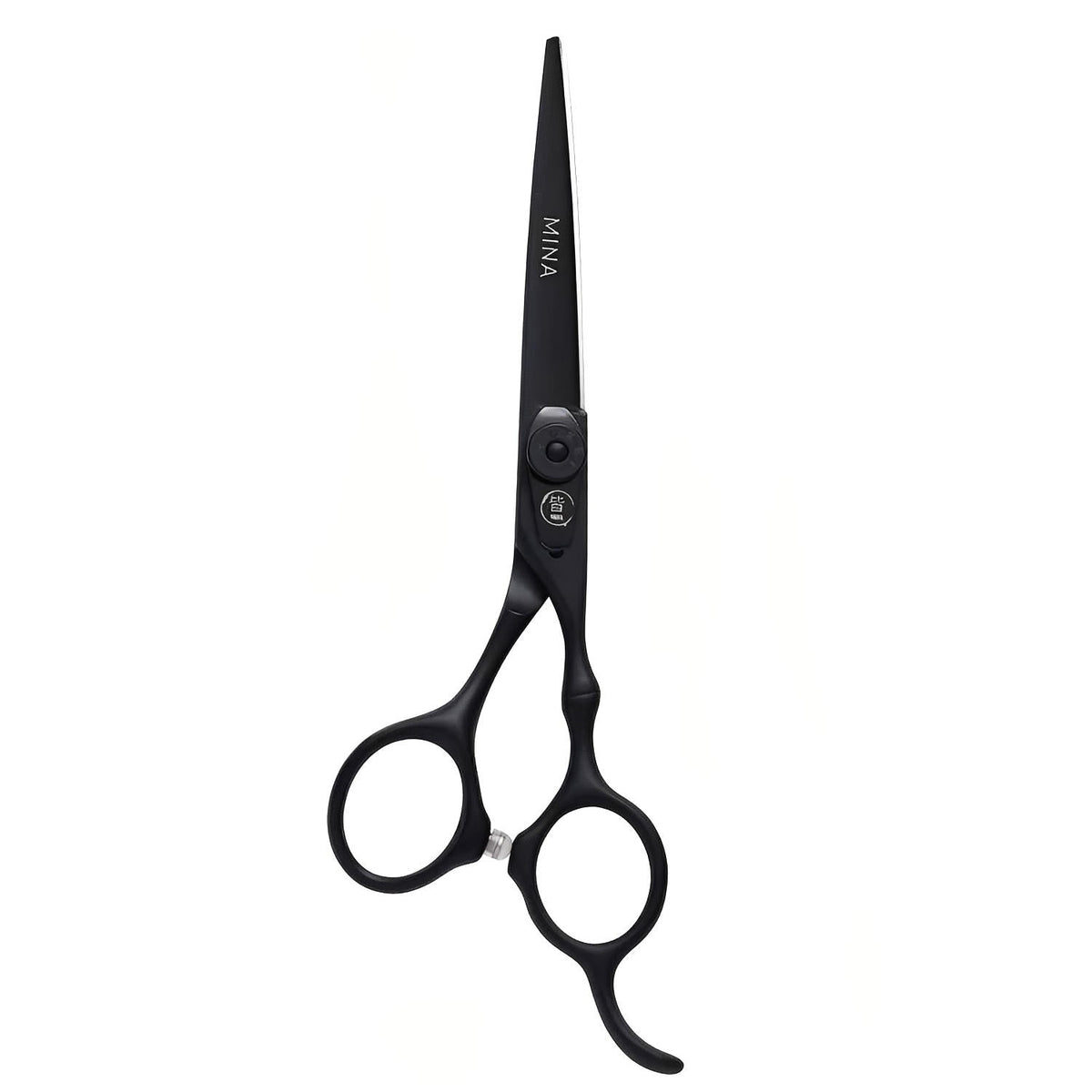 Mina Timeless Hairdressing Matte Black Scissor Set &amp; Kit (SKU: MIN-TML-S55)
