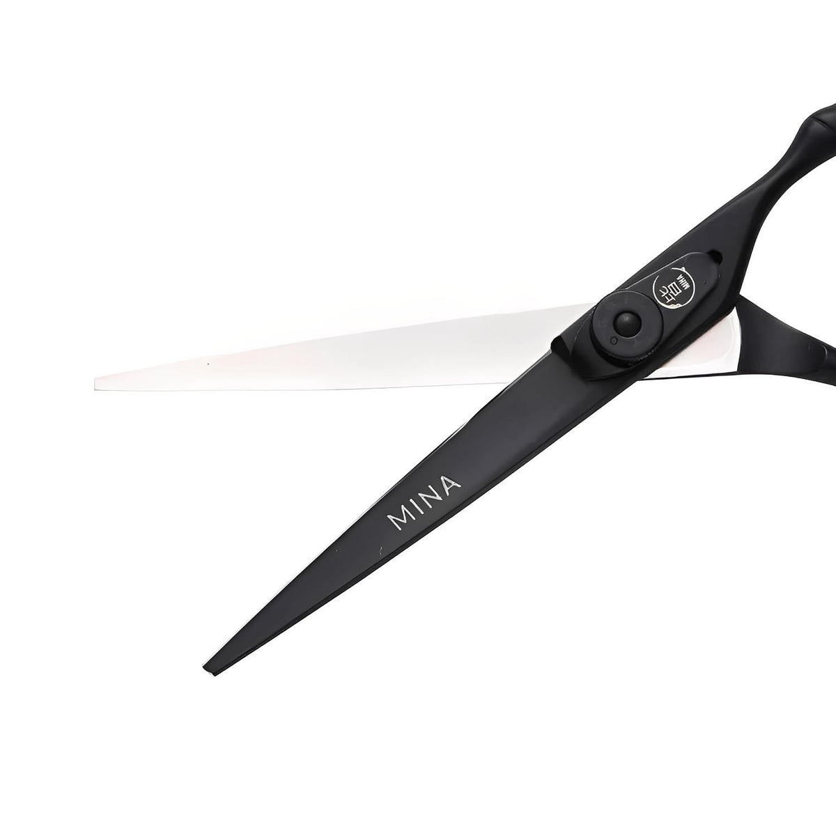 Mina Timeless Hairdressing Matte Black Scissor Set &amp; Kit (SKU: MIN-TML-S55)