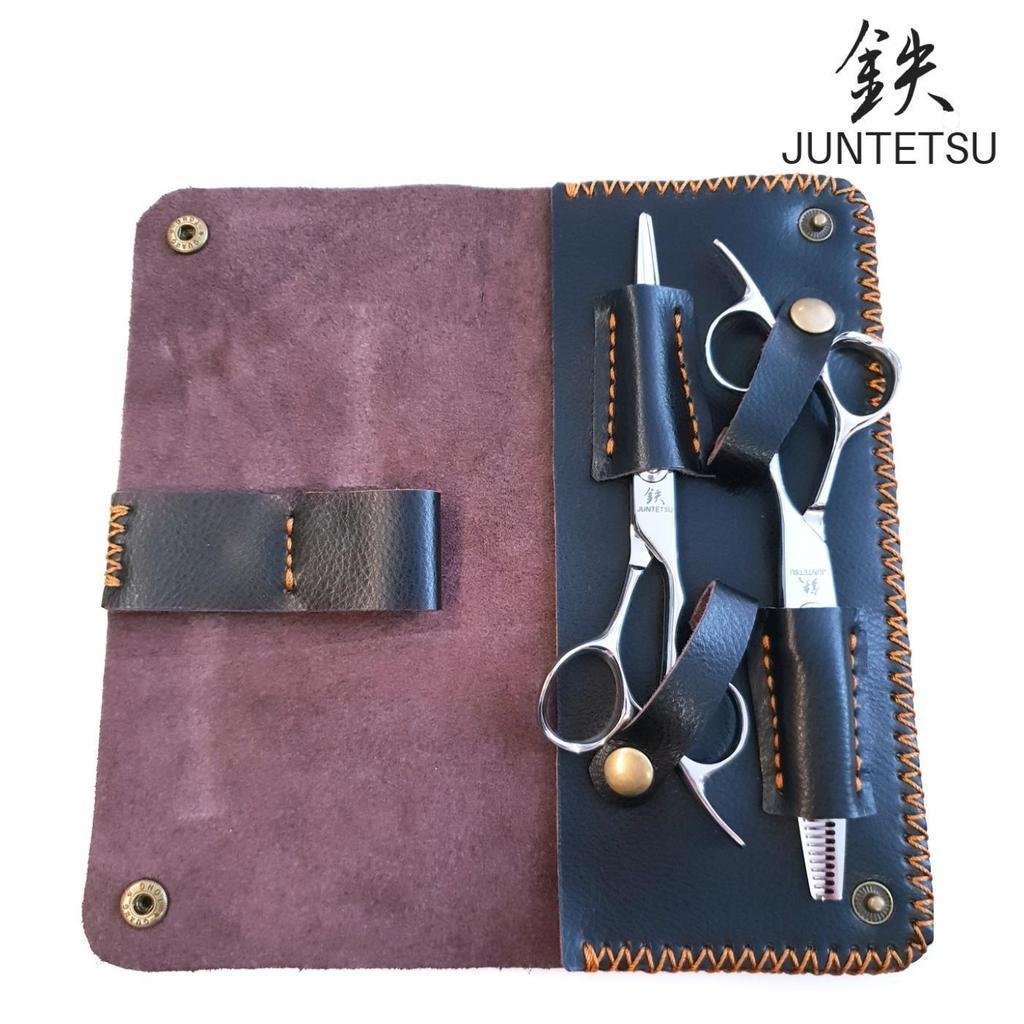 Juntetsu Offset Cutting &amp; Thinning Triple Set - Japan Scissors