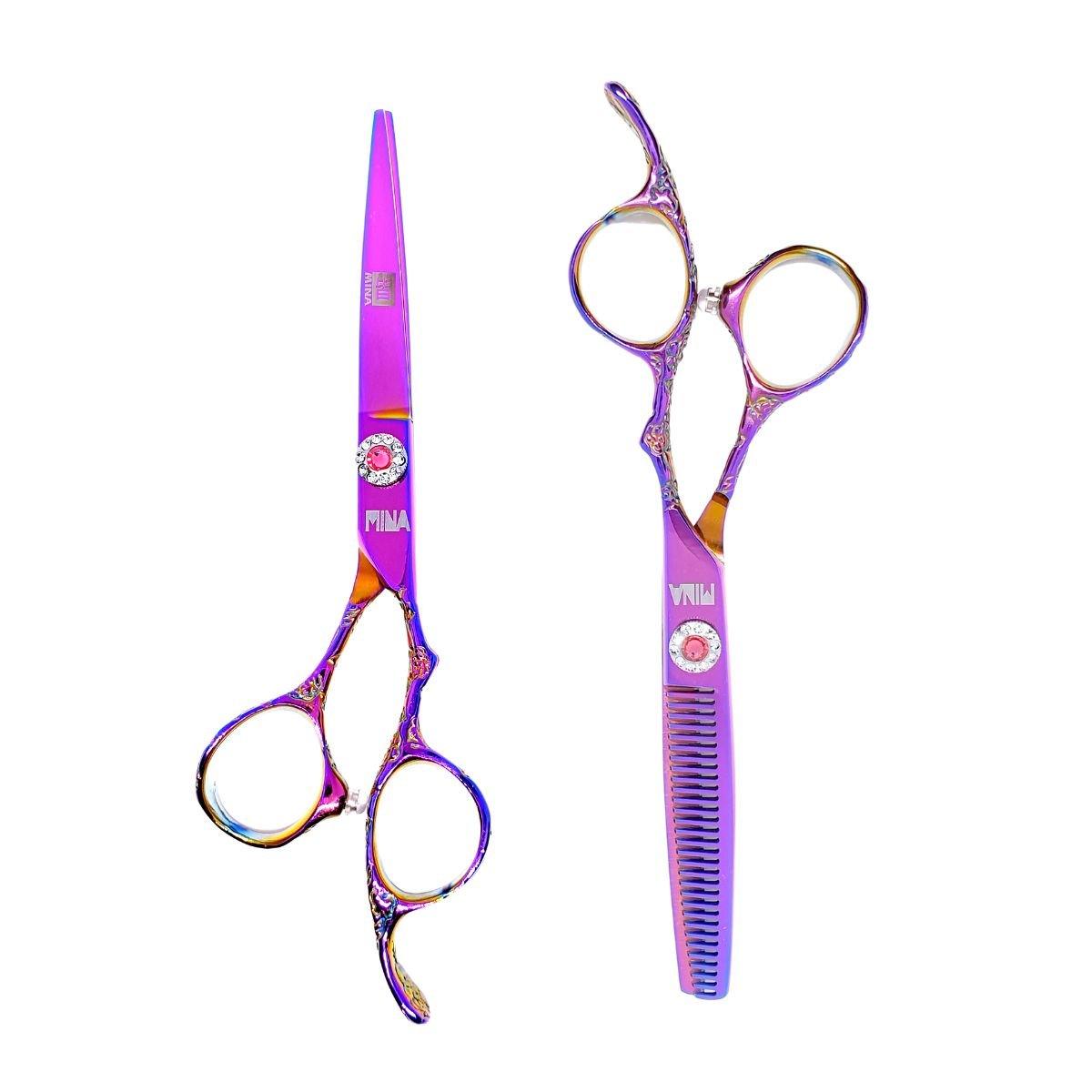 Mina Sakura Hair Cutting Scissor  Hairdressing & Cosmetology Shear - Japan  Scissors USA