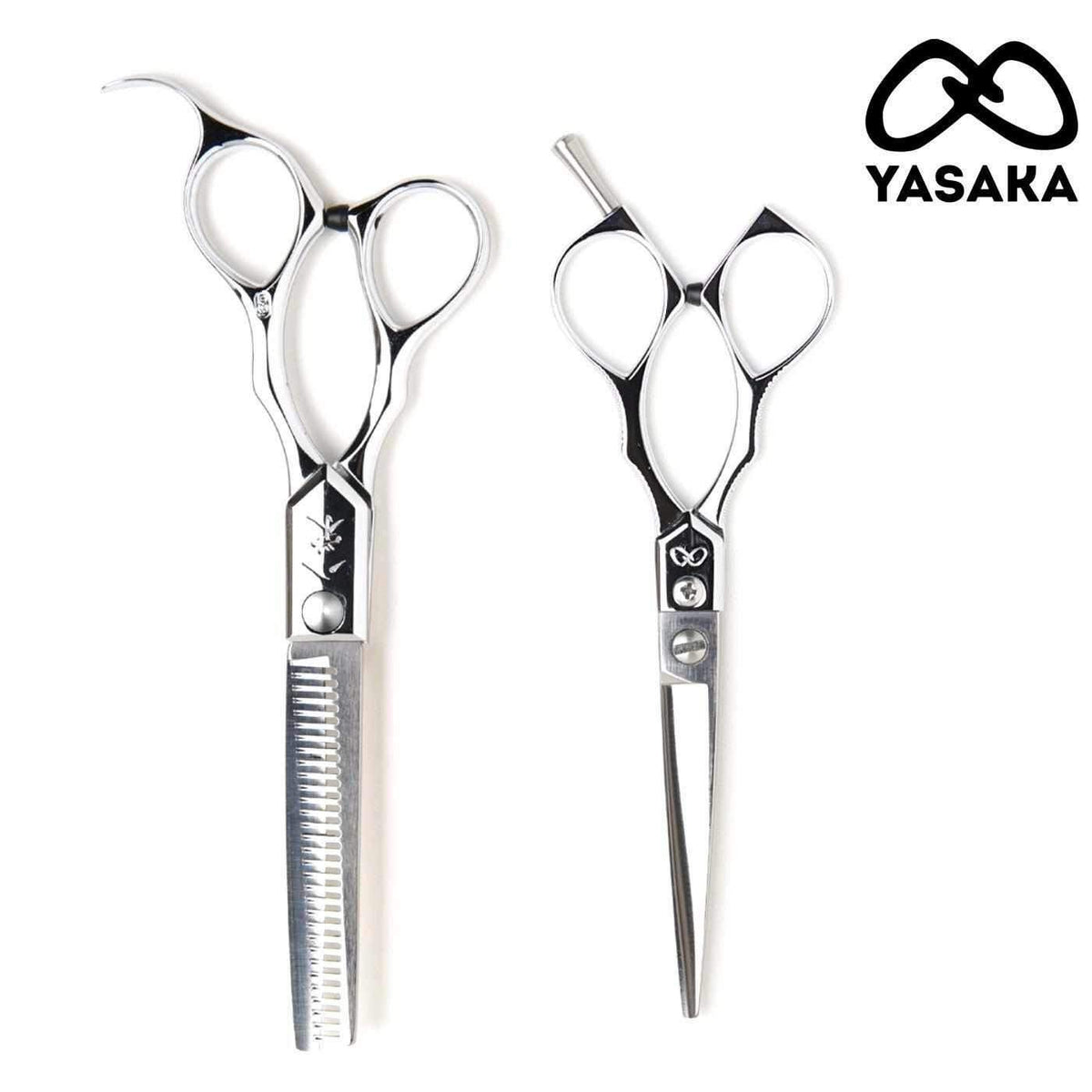Yasaka Traditional Cutting &amp; Thinning Scissors Set - Japan Scissors